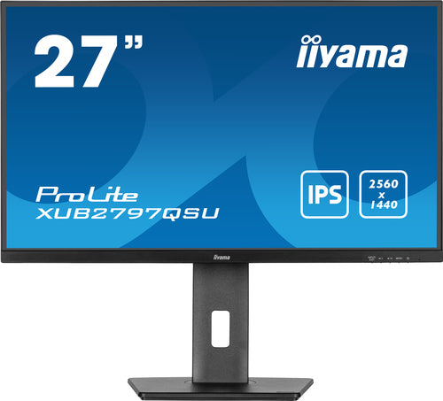 iiyama ProLite XUB2797QSU-B2 computer monitor 68.6 cm (27 iiyama ProLite XUB2797QSU-B2 computer monitor 68.6 cm (27